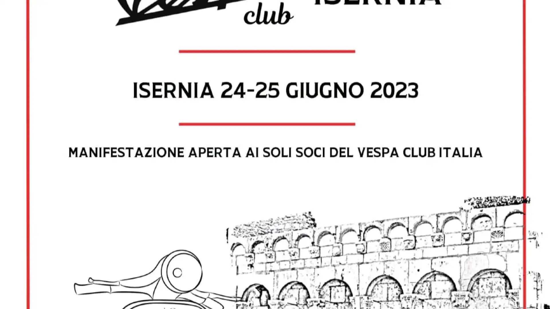 Isernia: si rivive il mito della Vespa. Domani il 3° raduno nazionale.